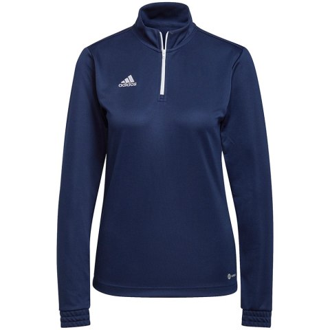 Adidas teamwear Bluza damska adidas Entrada 22 Top Training granatowa H57483 Adidas teamwear Bluza damska adidas Entrada 22 Top Training granatowa H57483