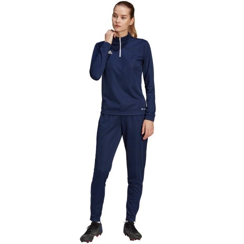 Adidas teamwear Bluza damska adidas Entrada 22 Top Training granatowa H57483 Adidas teamwear Bluza damska adidas Entrada 22 Top Training granatowa H57483