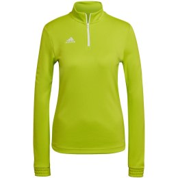 Adidas teamwear Bluza damska adidas Entrada 22 Top Training limonkowa HC5052