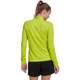 Adidas teamwear Bluza damska adidas Entrada 22 Top Training limonkowa HC5052