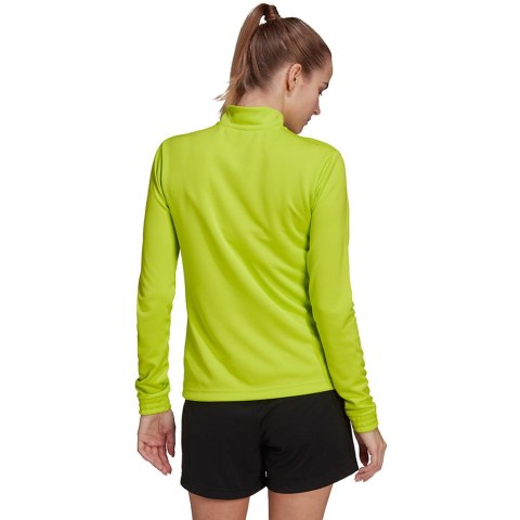 Adidas teamwear Bluza damska adidas Entrada 22 Top Training limonkowa HC5052 Adidas teamwear Bluza damska adidas Entrada 22 Top Training limonkowa HC5052