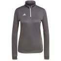 Adidas teamwear Bluza damska adidas Entrada 22 Top Training szara H57542