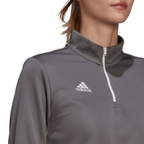 Adidas teamwear Bluza damska adidas Entrada 22 Top Training szara H57542 Adidas teamwear Bluza damska adidas Entrada 22 Top Training szara H57542