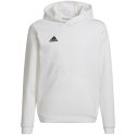 Adidas teamwear Bluza dla dzieci adidas Entrada 22 Hoody biała HG6303