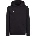 Adidas teamwear Bluza dla dzieci adidas Entrada 22 Hoody czarna H57516