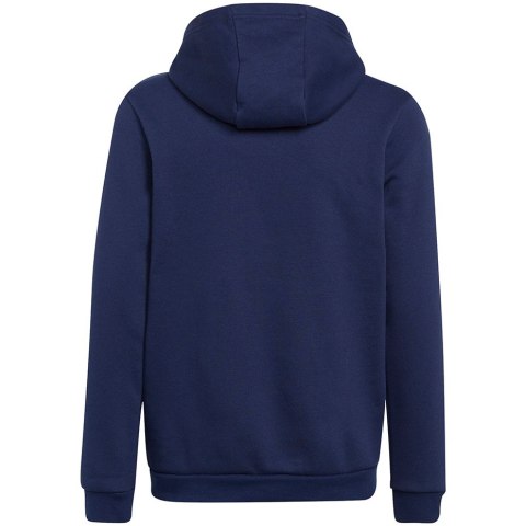 Adidas teamwear Bluza dla dzieci adidas Entrada 22 Hoody granatowa H57517 Adidas teamwear Bluza dla dzieci adidas Entrada 22 Hoody granatowa H57517