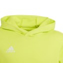 Adidas teamwear Bluza dla dzieci adidas Entrada 22 Hoody limonkowa HC5069