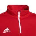 Adidas teamwear Bluza dla dzieci adidas Entrada 22 Tr Top czerwona H57550