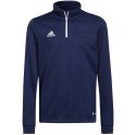 Adidas teamwear Bluza dla dzieci adidas Entrada 22 Tr Top granatowa H57484