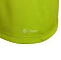 Adidas teamwear Bluza dla dzieci adidas Entrada 22 Training Top limonkowa HC5060