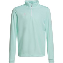 Adidas teamwear Bluza dla dzieci adidas Entrada 22 Training Top miętowa HC5056