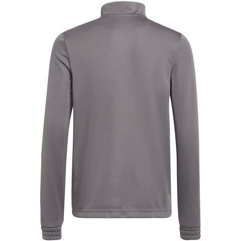 Adidas teamwear Bluza dla dzieci adidas Entrada 22 Training Top szara H57549 Adidas teamwear Bluza dla dzieci adidas Entrada 22 Training Top szara H57549