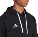 Adidas teamwear Bluza męska adidas Entrada 22 Hoody czarna H57512