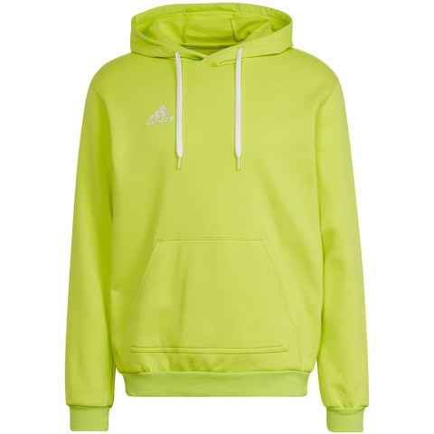 Adidas teamwear Bluza męska adidas Entrada 22 Hoody limonkowa HC5083