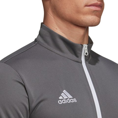 Adidas teamwear Bluza męska adidas Entrada 22 Track Jacket szara H57522 Adidas teamwear Bluza męska adidas Entrada 22 Track Jacket szara H57522