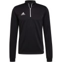 Adidas teamwear Bluza męska adidas Entrada 22 Training Top czarna H57544