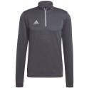 Adidas teamwear Bluza męska adidas Entrada 22 Training Top szara H57546