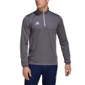 Adidas teamwear Bluza męska adidas Entrada 22 Training Top szara H57546