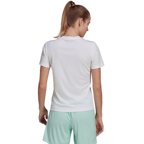 Adidas teamwear Koszulka damska adidas Entrada 22 Jersey biała HC5074 Adidas teamwear Koszulka damska adidas Entrada 22 Jersey biała HC5074