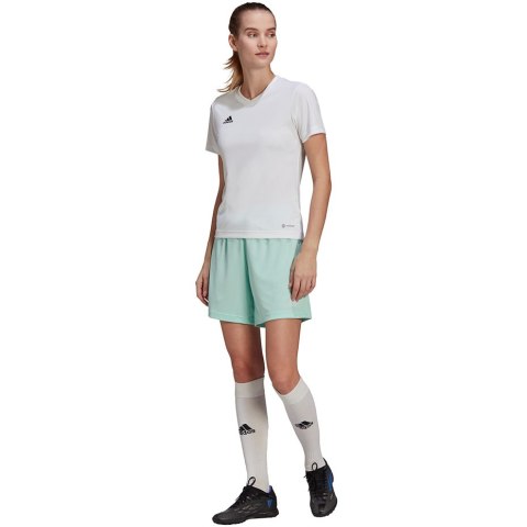Adidas teamwear Koszulka damska adidas Entrada 22 Jersey biała HC5074 Adidas teamwear Koszulka damska adidas Entrada 22 Jersey biała HC5074