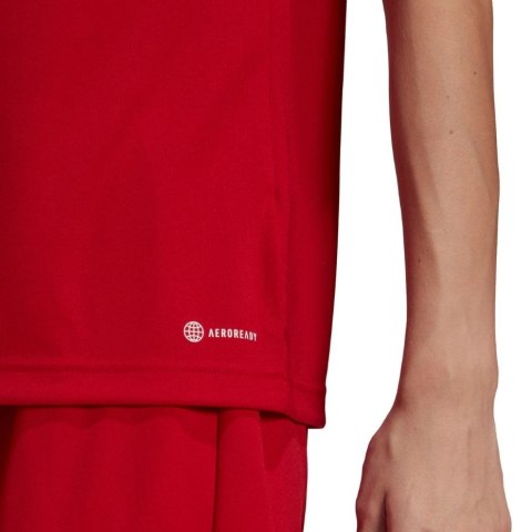 Adidas teamwear Koszulka damska adidas Entrada 22 Jersey czerwona H57571 Adidas teamwear Koszulka damska adidas Entrada 22 Jersey czerwona H57571