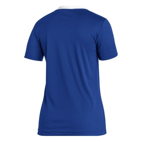 Adidas teamwear Koszulka damska adidas Entrada 22 Jersey niebieska HG3947 Adidas teamwear Koszulka damska adidas Entrada 22 Jersey niebieska HG3947