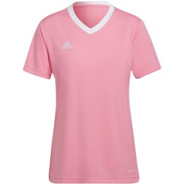 Adidas teamwear Koszulka damska adidas Entrada 22 Jersey różowa HC5075