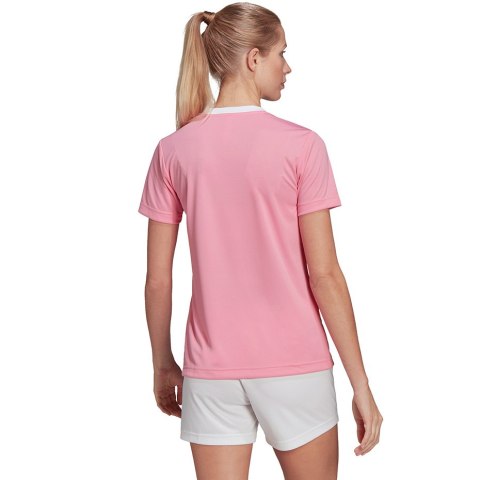 Adidas teamwear Koszulka damska adidas Entrada 22 Jersey różowa HC5075 Adidas teamwear Koszulka damska adidas Entrada 22 Jersey różowa HC5075