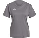 Adidas teamwear Koszulka damska adidas Entrada 22 Jersey szara HC0439