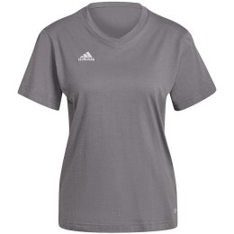 Adidas teamwear Koszulka damska adidas Entrada 22 Jersey szara HC0439