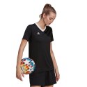 Adidas teamwear Koszulka damska adidas Entrada 22 Jsy czarna H57572