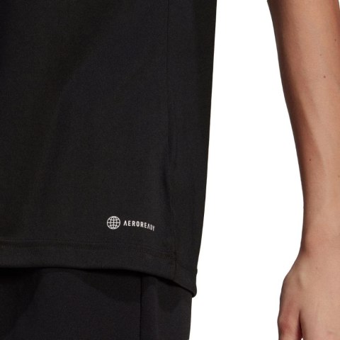 Adidas teamwear Koszulka damska adidas Entrada 22 Jsy czarna H57572 Adidas teamwear Koszulka damska adidas Entrada 22 Jsy czarna H57572