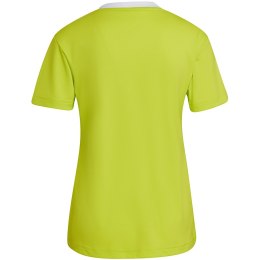 Adidas teamwear Koszulka damska adidas Entrada 22 Jsy limonkowa HC5080