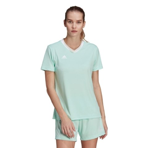 Adidas teamwear Koszulka damska adidas Entrada 22 Jsy miętowa HC5076 Adidas teamwear Koszulka damska adidas Entrada 22 Jsy miętowa HC5076