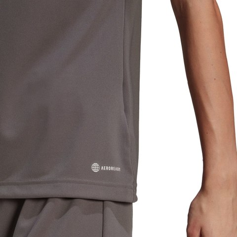 Adidas teamwear Koszulka damska adidas Entrada 22 Jsy szara H59848 Adidas teamwear Koszulka damska adidas Entrada 22 Jsy szara H59848