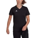 Adidas teamwear Koszulka damska adidas Entrada 22 Tee czarna HC0438