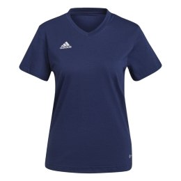 Adidas teamwear Koszulka damska adidas Entrada 22 granatowa HC0440