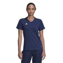 Adidas teamwear Koszulka damska adidas Entrada 22 granatowa HC0440