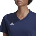 Adidas teamwear Koszulka damska adidas Entrada 22 granatowa HC0440