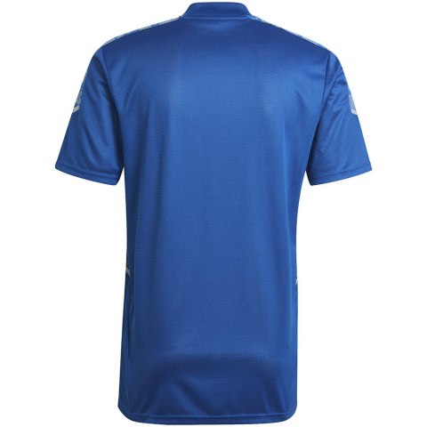 Adidas teamwear Koszulka męska adidas Condivo 21 Training Jersey niebieska GH7165 Adidas teamwear Koszulka męska adidas Condivo 21 Training Jersey niebieska GH7165