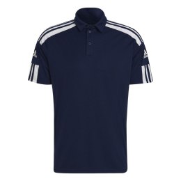 Adidas teamwear Koszulka męska adidas Squadra 21 Polo granatowa HC6277