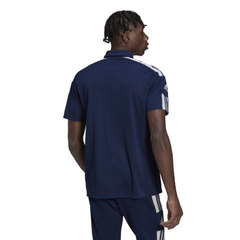 Adidas teamwear Koszulka męska adidas Squadra 21 Polo granatowa HC6277 Adidas teamwear Koszulka męska adidas Squadra 21 Polo granatowa HC6277