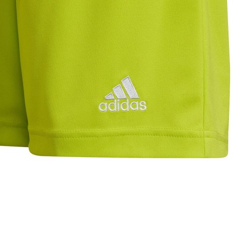 Adidas teamwear Spodenki dla dzieci adidas Entrada 22 limonkowe HC5065 Adidas teamwear Spodenki dla dzieci adidas Entrada 22 limonkowe HC5065