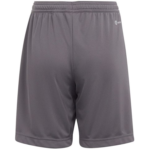 Adidas teamwear Spodenki dla dzieci adidas Entrada 22 szare H57507 Adidas teamwear Spodenki dla dzieci adidas Entrada 22 szare H57507