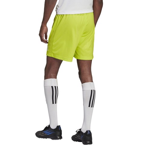 Adidas teamwear Spodenki męskie adidas Entrada 22 limonkowe HC5061 Adidas teamwear Spodenki męskie adidas Entrada 22 limonkowe HC5061