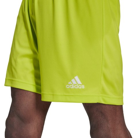 Adidas teamwear Spodenki męskie adidas Entrada 22 limonkowe HC5061 Adidas teamwear Spodenki męskie adidas Entrada 22 limonkowe HC5061