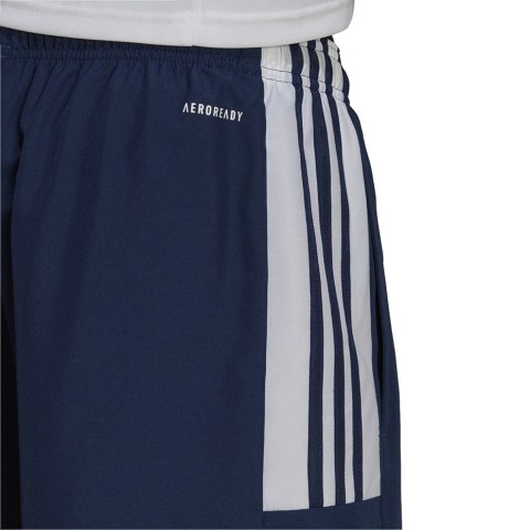 Adidas teamwear Spodenki męskie adidas Squadra 21 Downtime granatowe HC6281 Adidas teamwear Spodenki męskie adidas Squadra 21 Downtime granatowe HC6281