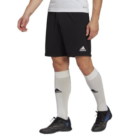 Adidas teamwear Spodenki męskie treningowe adidas Entrada 22 czarne HB0575 Adidas teamwear Spodenki męskie treningowe adidas Entrada 22 czarne HB0575