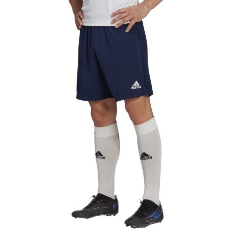 Adidas teamwear Spodenki męskie treningowe adidas Entrada 22 granatowe H57488 Adidas teamwear Spodenki męskie treningowe adidas Entrada 22 granatowe H57488