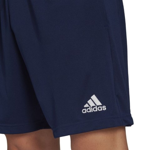Adidas teamwear Spodenki męskie treningowe adidas Entrada 22 granatowe H57488 Adidas teamwear Spodenki męskie treningowe adidas Entrada 22 granatowe H57488